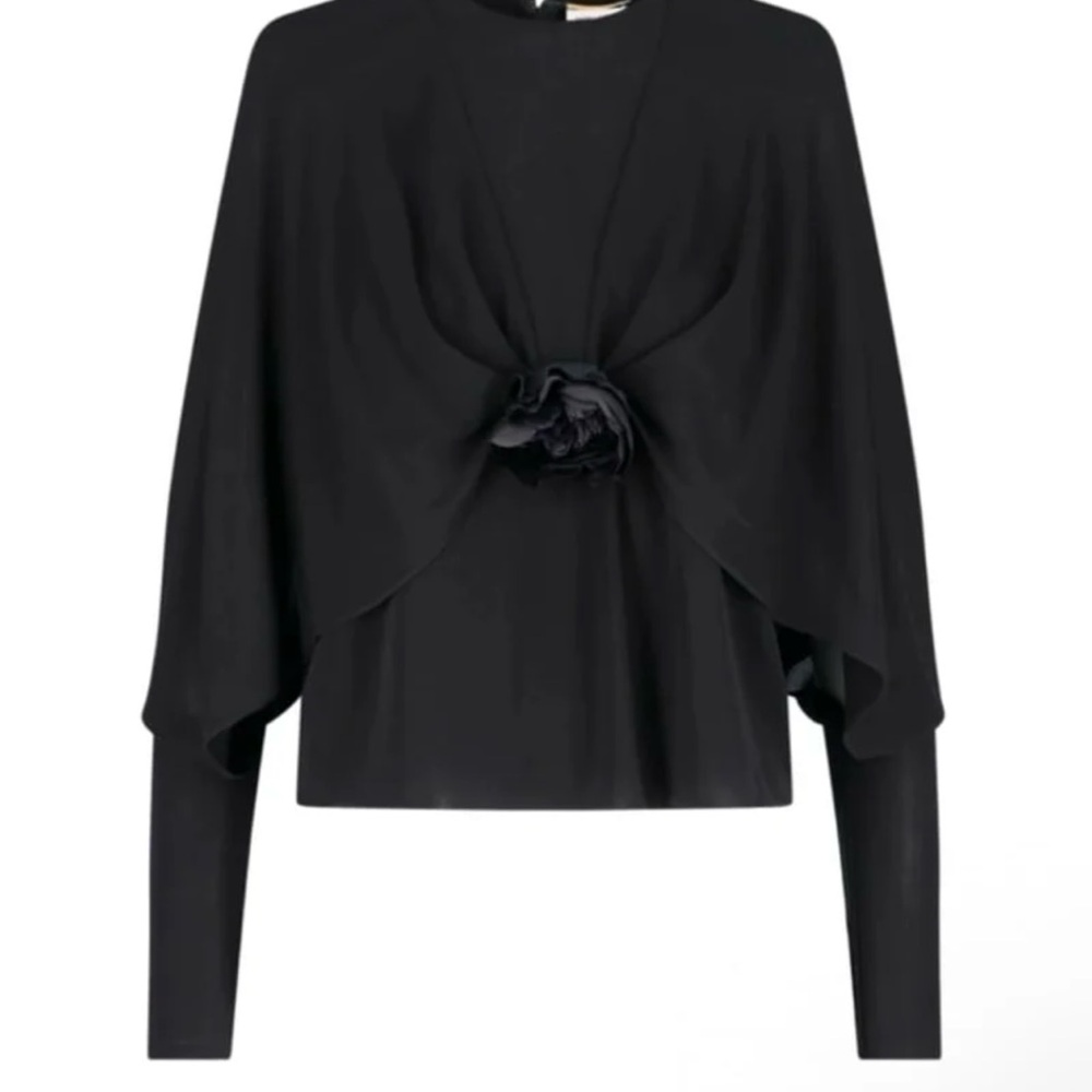 Saint Laurent Black Blouse